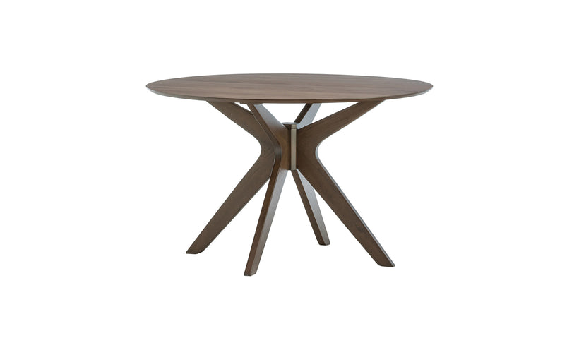 Space Savers Round Pedestal Table and 4 Grey Chairs